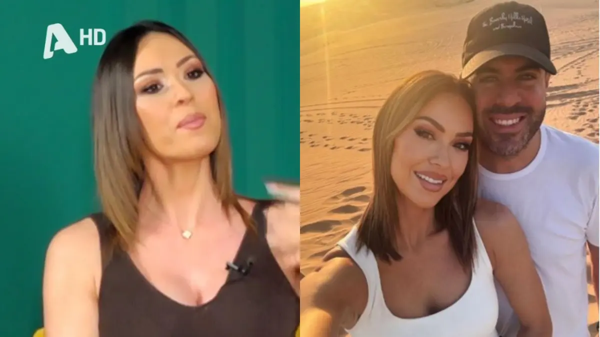 Η Δώρα Παντέλη και ο σύζυγός της