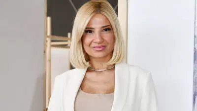 Η Φαίη Σκορδά σε έξοδό της