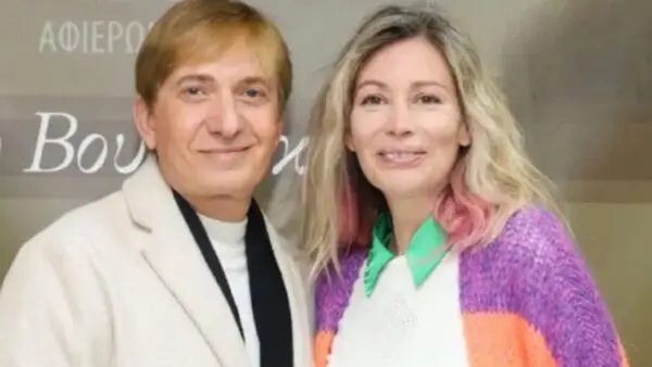 Ο Μάκης Δελαπόρτας και η Άριελ Κωνσταντινίδη