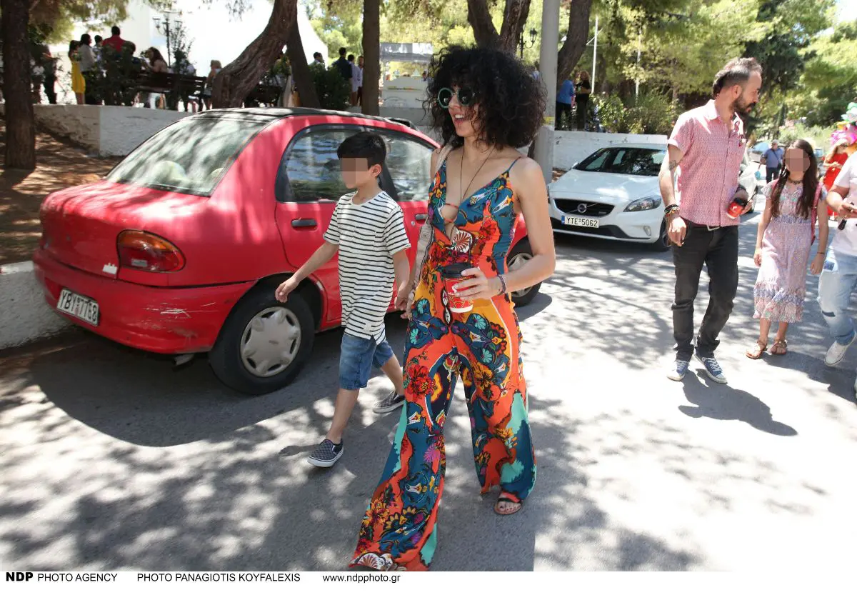 Η Μαρία Σολωμού και ο γιος της