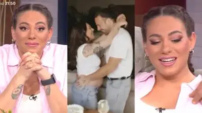 Η Ευρυδίκη Βαλαβάνη συγκινημένη στο Ακόμα δεν είδες τίποτα