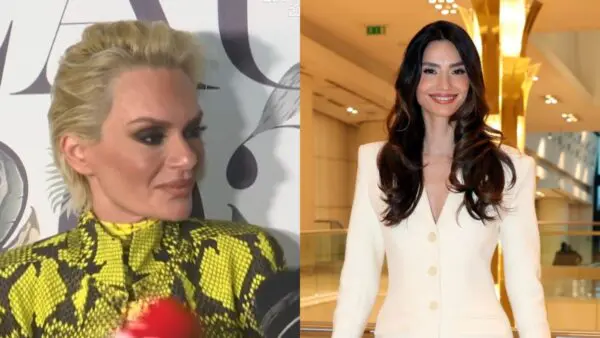 Η Έλενα Χριστοπούλου σε έξοδό της