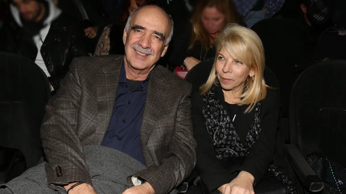 Ο Βαγγέλης Μεϊμαράκης με τη σύζυγό του