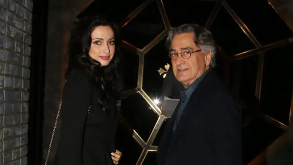 Ο Γαλανός με την σύντροφό του