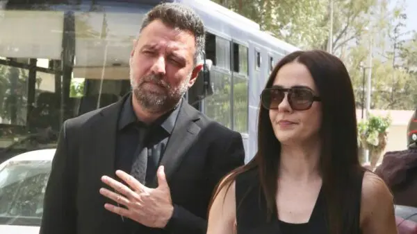 Ο Μάνος Παπαγιάννης και η Αγγελική Δαλιάνη