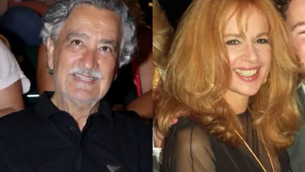 Ο Νίκος Γαλανός και η Αλίκη Βουγιουκλάκη