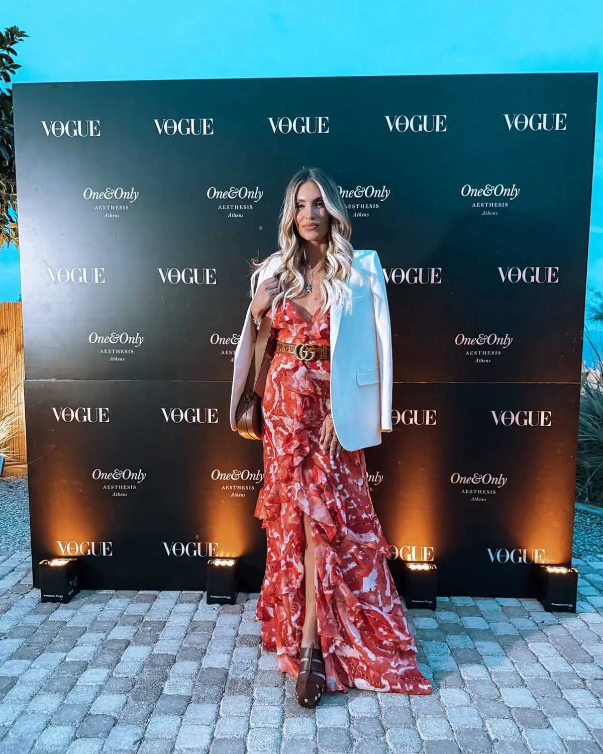 H Αθηνά Οικονομάκου σε έξοδό της