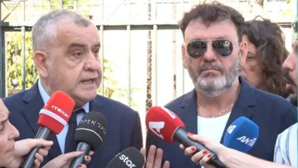 Ο Στάθης Αγγελόπουλος κα ο δικηγόρος του