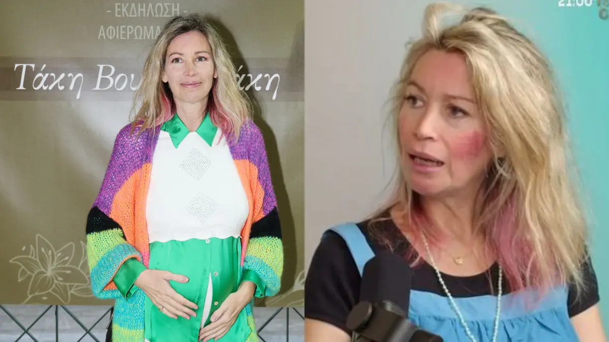 Η Άριελ Κωνσταντινίδη έγκυος