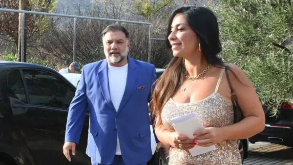 Ο Γρηγόρης Αρναούτογλου και η Νάνσυ Αντωνίου