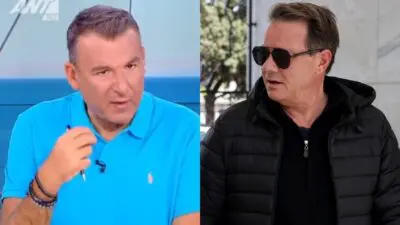 Ο Γιώργος Λιάγκας και ο Απόστολος Λύτρας