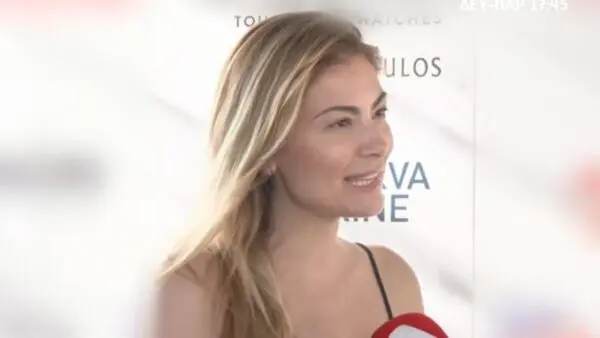 Η Δέσποινα Καμπούρη στην κάμερα του Happy Day