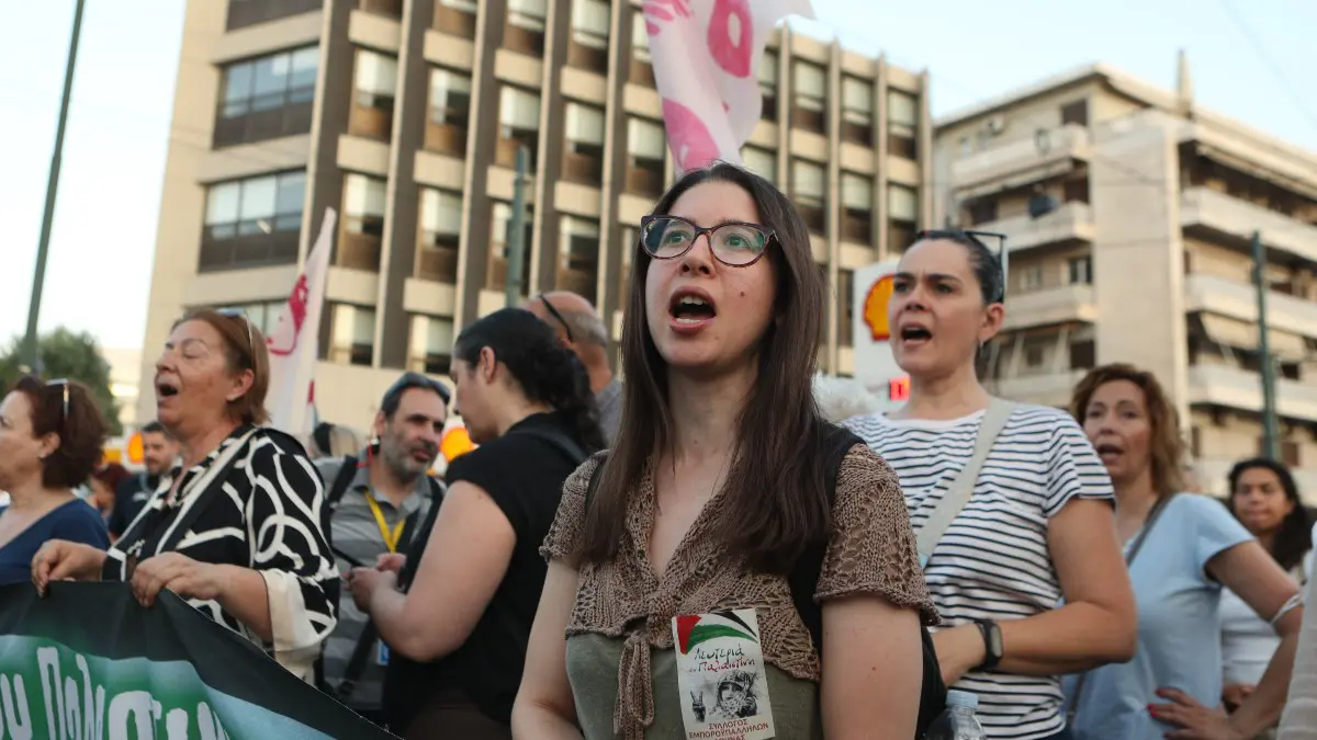 Πορεία στην Αθήνα για την Παλαιστίνη