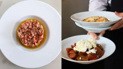 πιάτα στο ψαροχώρι