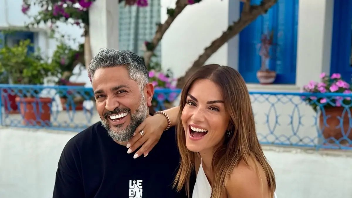 Ο Λευτέρης Σουλτάτος και η Βάσω Λασκαράκη