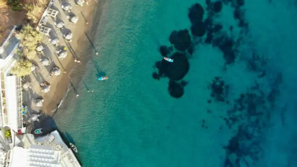 Το νησί της Πάρου από ψηλά