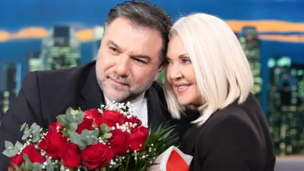 Η Ρούλα Κορομηλά και ο Γρηγόρης Αρναούτογλου