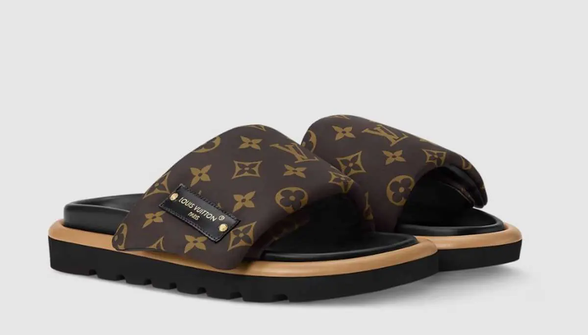 παντόφλες louis vuitton