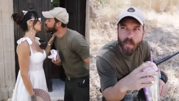 Ο Στέφανος Μιχαήλ με την σύντροφό του