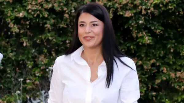 Η Αφροδίτη Λατινοπούλου σε δημόσια εμφάνισή της