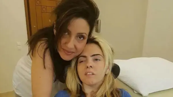 Η Ασπασία Μπόγρη με την μητέρα της, Σπυριδούλα Φατούρου