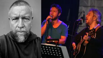 Ο Γιάννης Βαρδής και ο πατέρας του Αντώνης