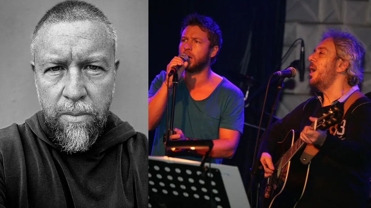 Ο Γιάννης Βαρδής και ο πατέρας του Αντώνης