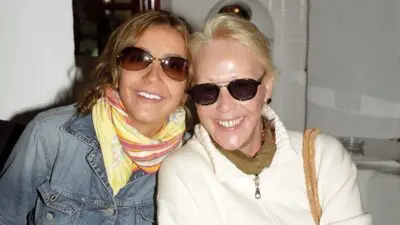 Η Ζωή Λάσκαρη και η κόρη της Αίθρα Λυκουρέζου