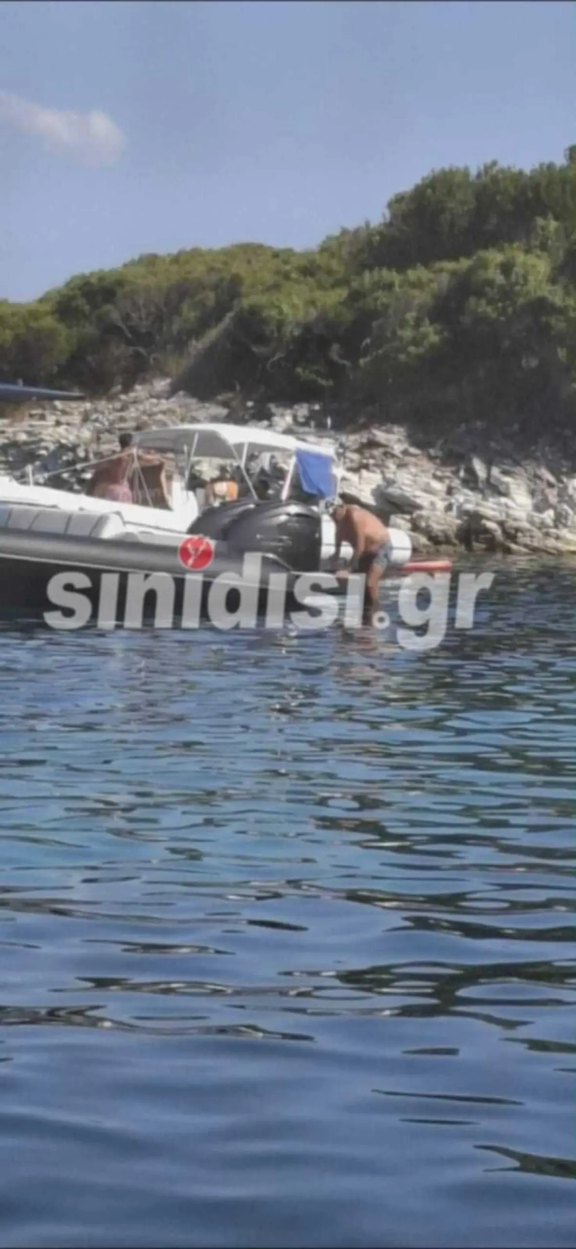 Ο Γιώργος Λιάγκας στο Μεγανήσι