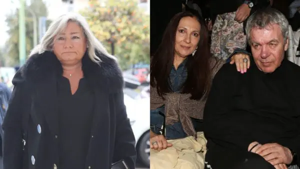 Η Λουκίλα Καρρέρ, ο Γιάννης Πουλόπουλος και η σύζυγός του