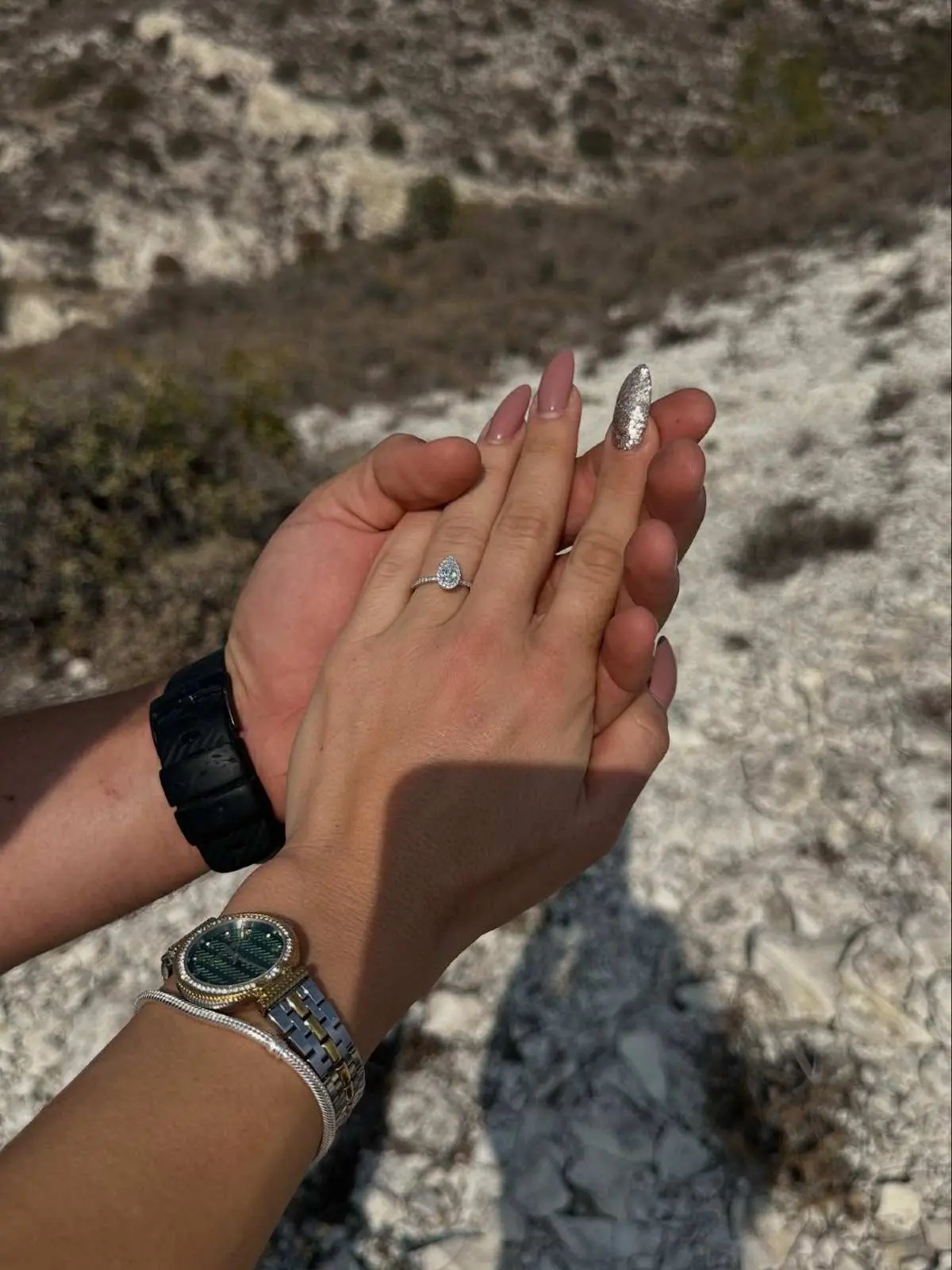 Το μονόπετρο που χάρισε ο Στέφανος Μιχαήλ στη Νάταλι Κατερ