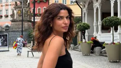 H Τόνια Σωτηροπούλου σε ταξίδι της