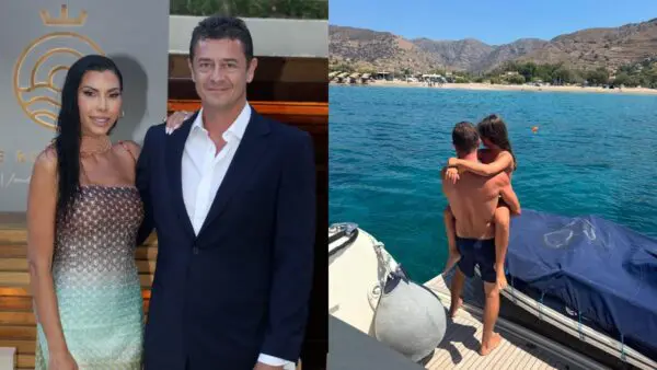 Η Ιωάννα Μπούκη, ο Αντώνης σρόιτερ και η κόρη τους