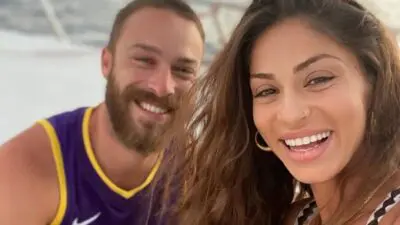 Ο Στέφανος Μιχαήλ και η Ναταλί Κάτερ