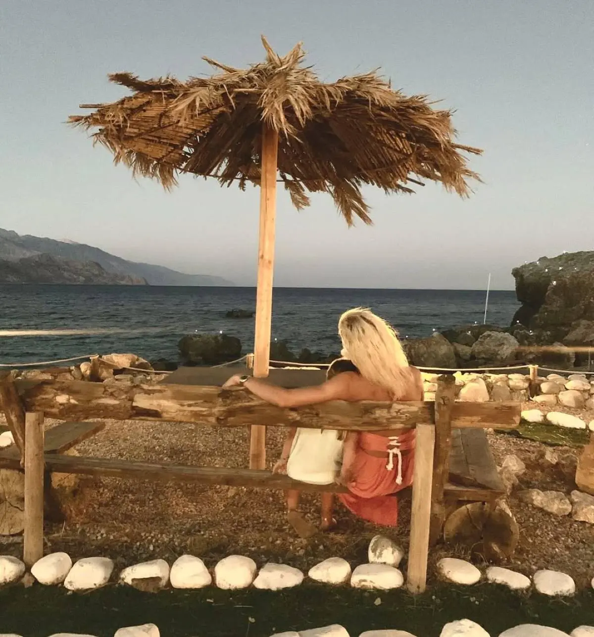 Η Ζέτα Δούκα και η κόρη της