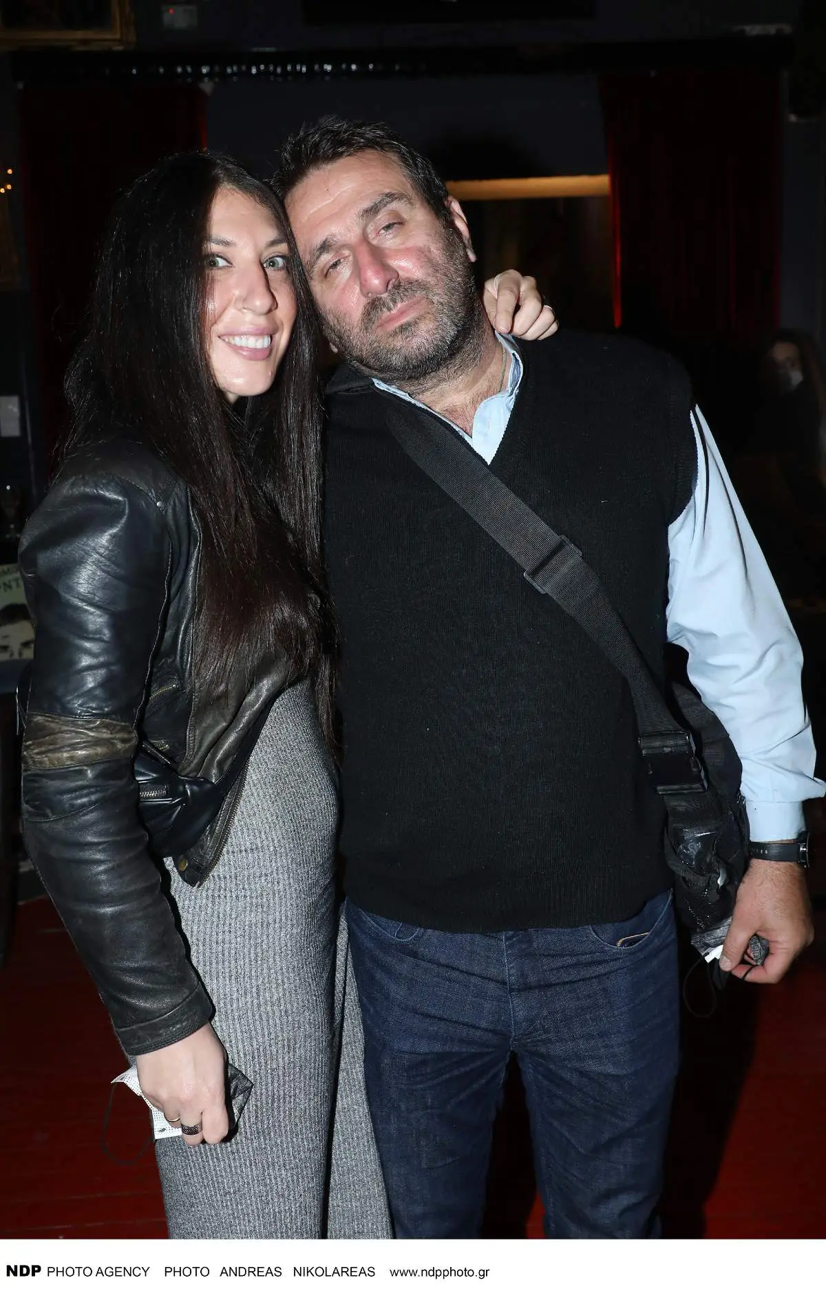 Ο Ηλίας Βαλάσης με τη σύζυγό του