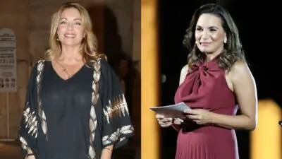 Η Άντζελα Γκερέκου και η Όλγα Κεφαλογιάννη