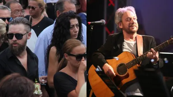 Ο Αντώνης Βαρδής και τα παιδιά του