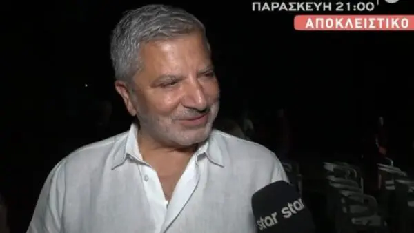 Ο Γιώργος Πατούλης στην κάμερα του Breakfast at Star