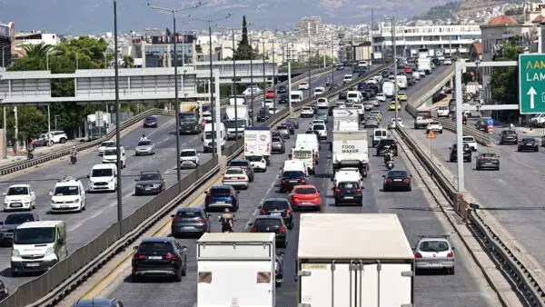 κίνηση στους δρόμους της ΑΘήνας