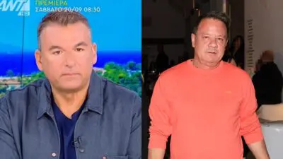 Ο Γιώργος Λιάγκας και ο Απόστολος Λύτρας