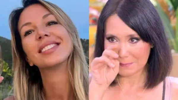 Η Αλεξάνδρα Νικολαΐδου και η Ηρώ Μούκιου δακρυσμένη