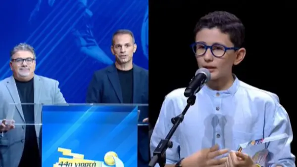 Ο Ντέμης Νικολαΐδης και ο μικρός Μιχαήλ που νίκησε τον καρκίνο