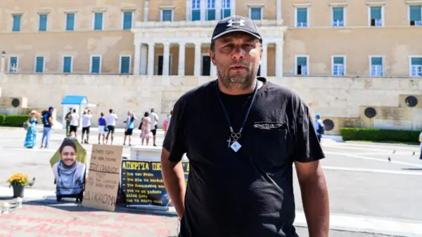 O Πάνος Ρούτσι σε απεργία πείνας