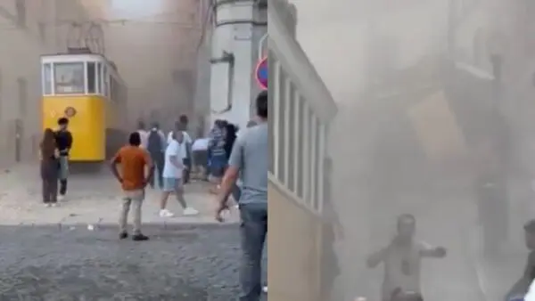 Εικόνες από την τραγωδία με το διαλυμένο τελεφερίκ στην Πορτογαλία