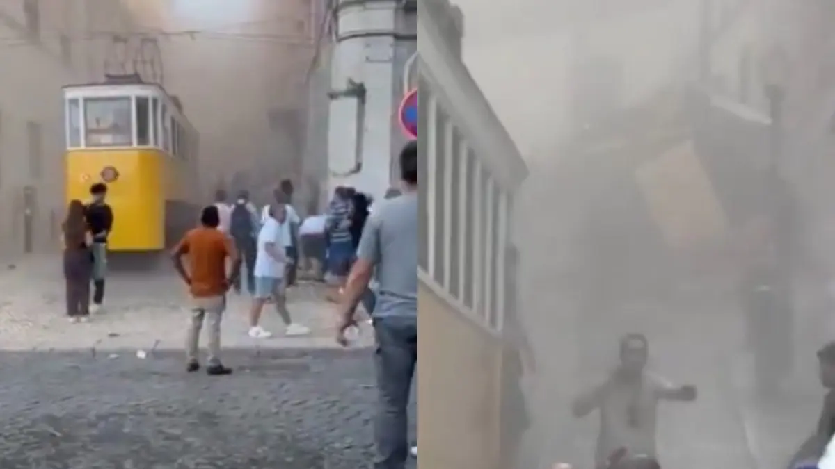 Εικόνες από την τραγωδία με το διαλυμένο τελεφερίκ στην Πορτογαλία