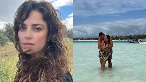 Η Σοφία Φαραζή και ο σύζυγός της