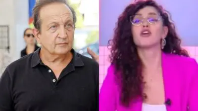 Ο Σπύρος Μπιμπίλας και η Νεφέλη Μεγκ