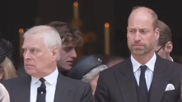 Οι πρίγκιπες Άντριου και Γουίλιαμ