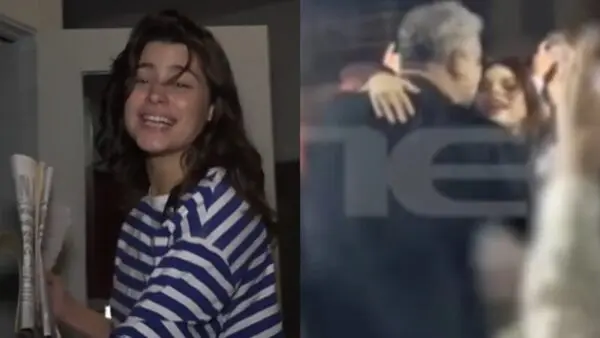 Η Δανάη Παππά και ο Βασίλης Μπισμπίκης